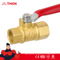 brass gas stove valve 1/4 inch brass color NPT/G thread gas valve for BBQ and high pressure in OUJIA VALVE FACTPRY